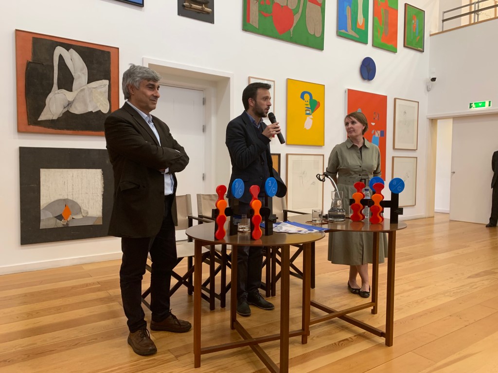 An image from the signing of the Memorandum of Understanding